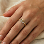 The Lumina Floret Ring - Lab Grown Diamonds