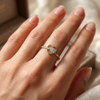 The Solace Heart Ring - Lab Grown Diamonds