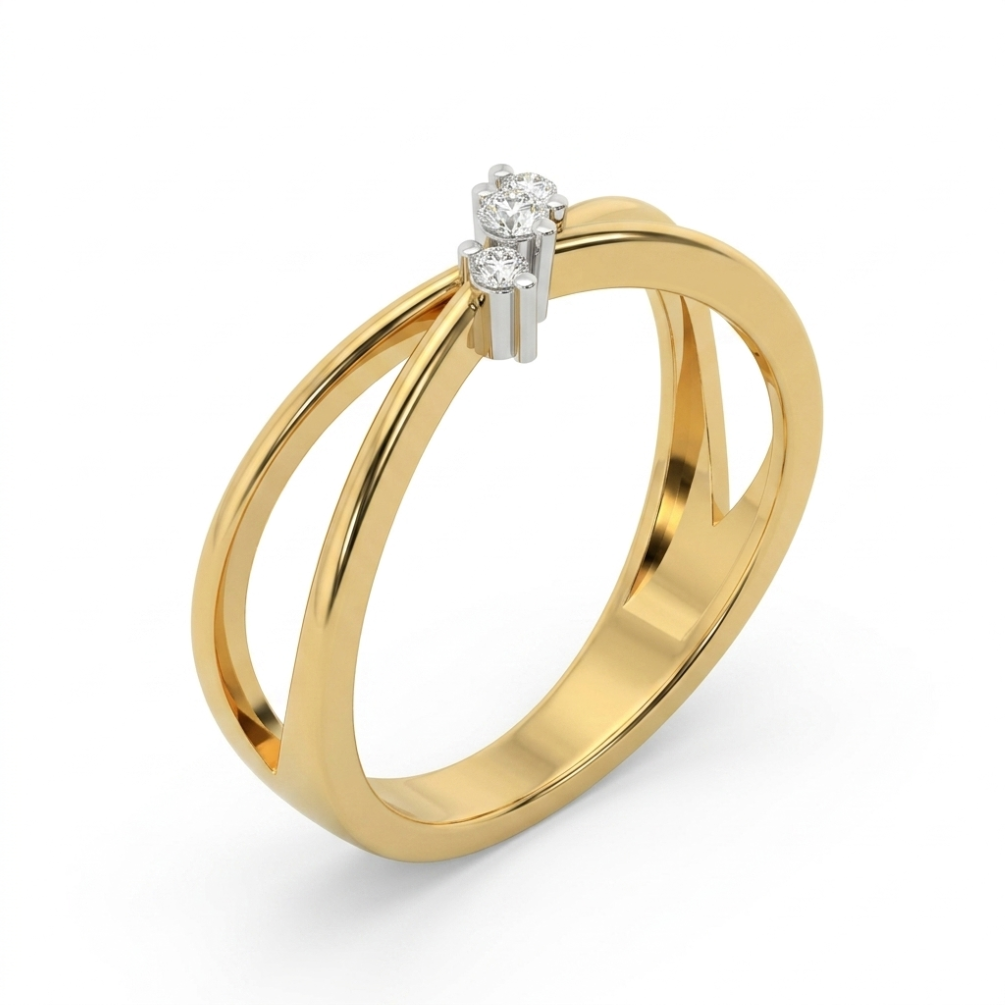 The Trifecta Luxe Ring - Lab Grown Diamonds