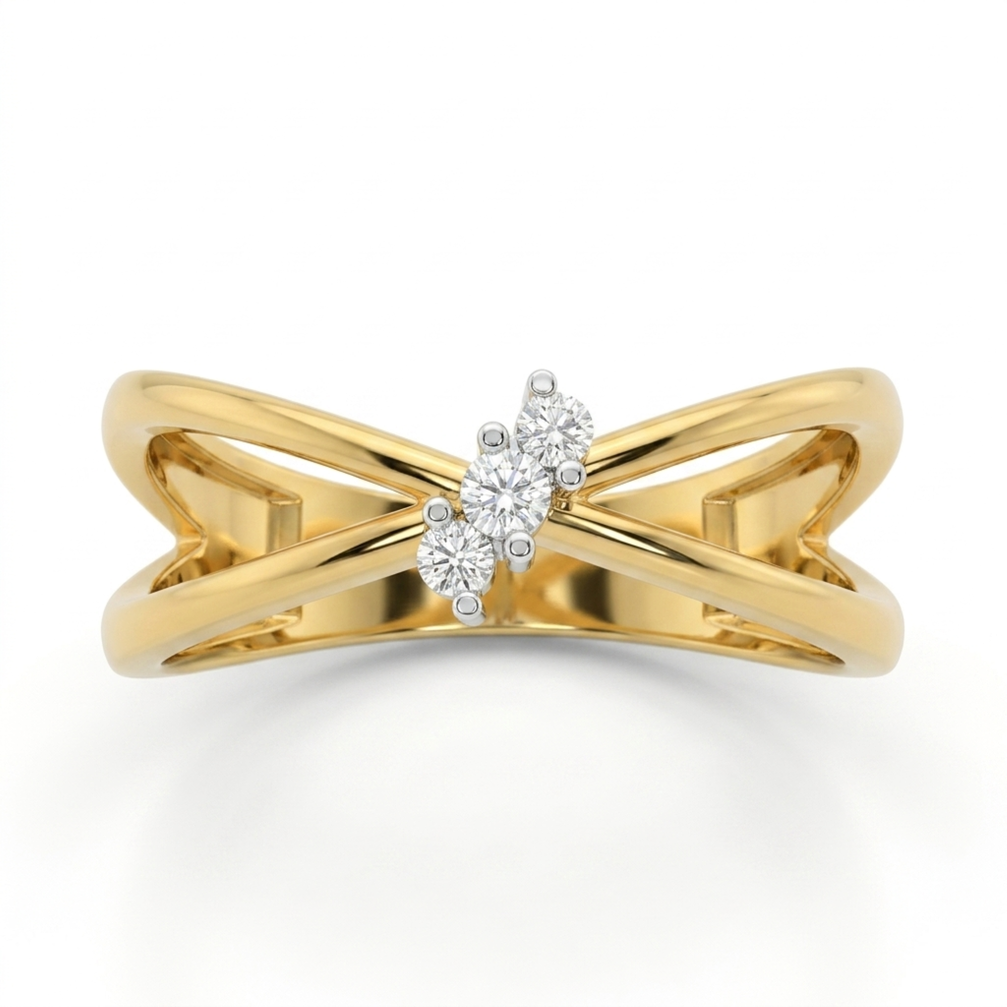 The Trifecta Luxe Ring - Lab Grown Diamonds