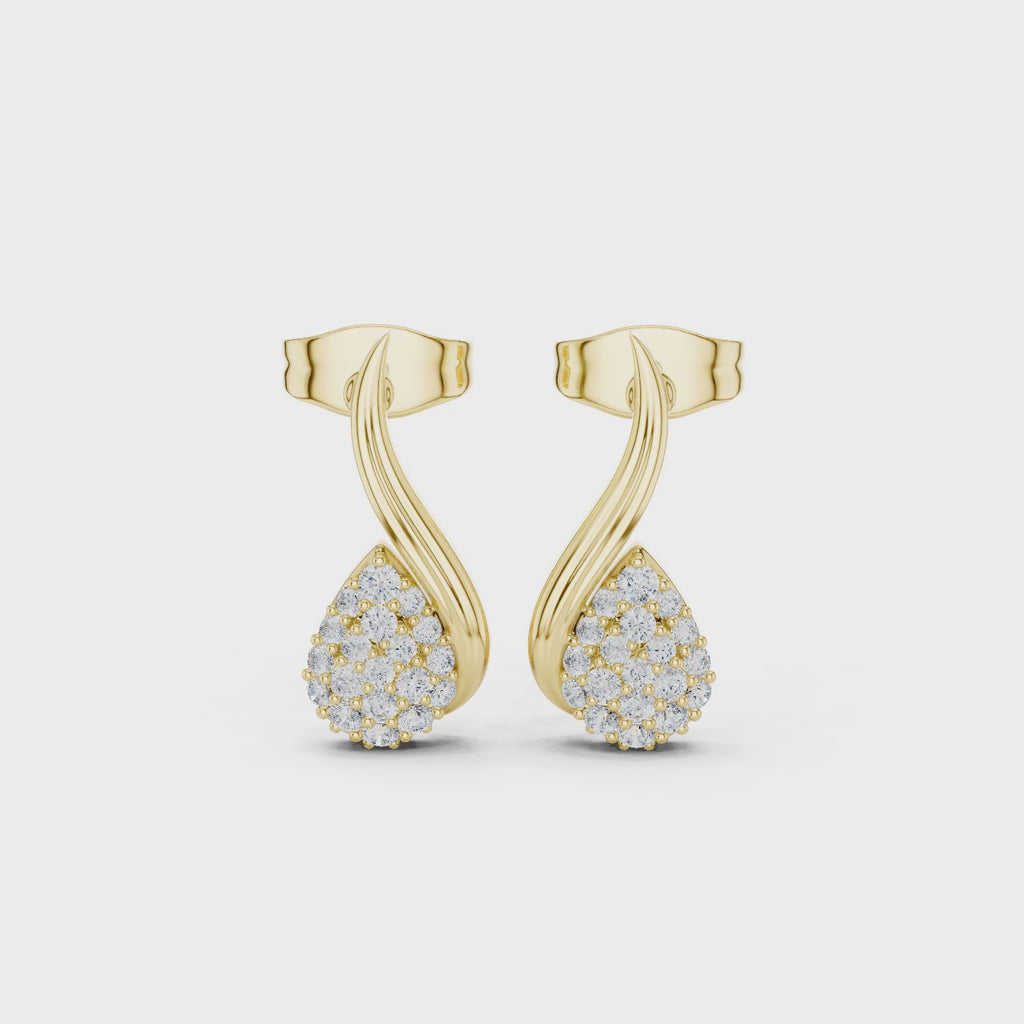 The Mosaic Earrings - Lab Grown Diamonds