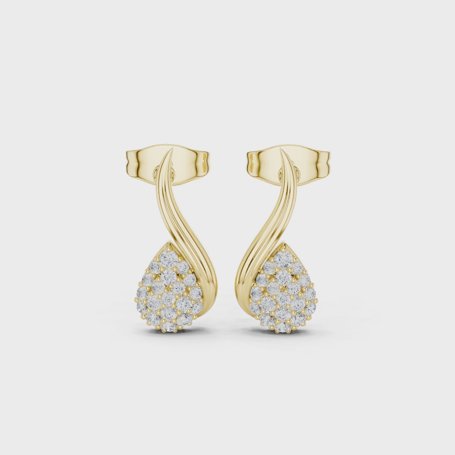 The Mosaic Earrings - Lab Grown Diamonds