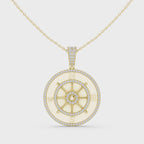 The Imperial Compass Pendant - Lab Grown Diamonds