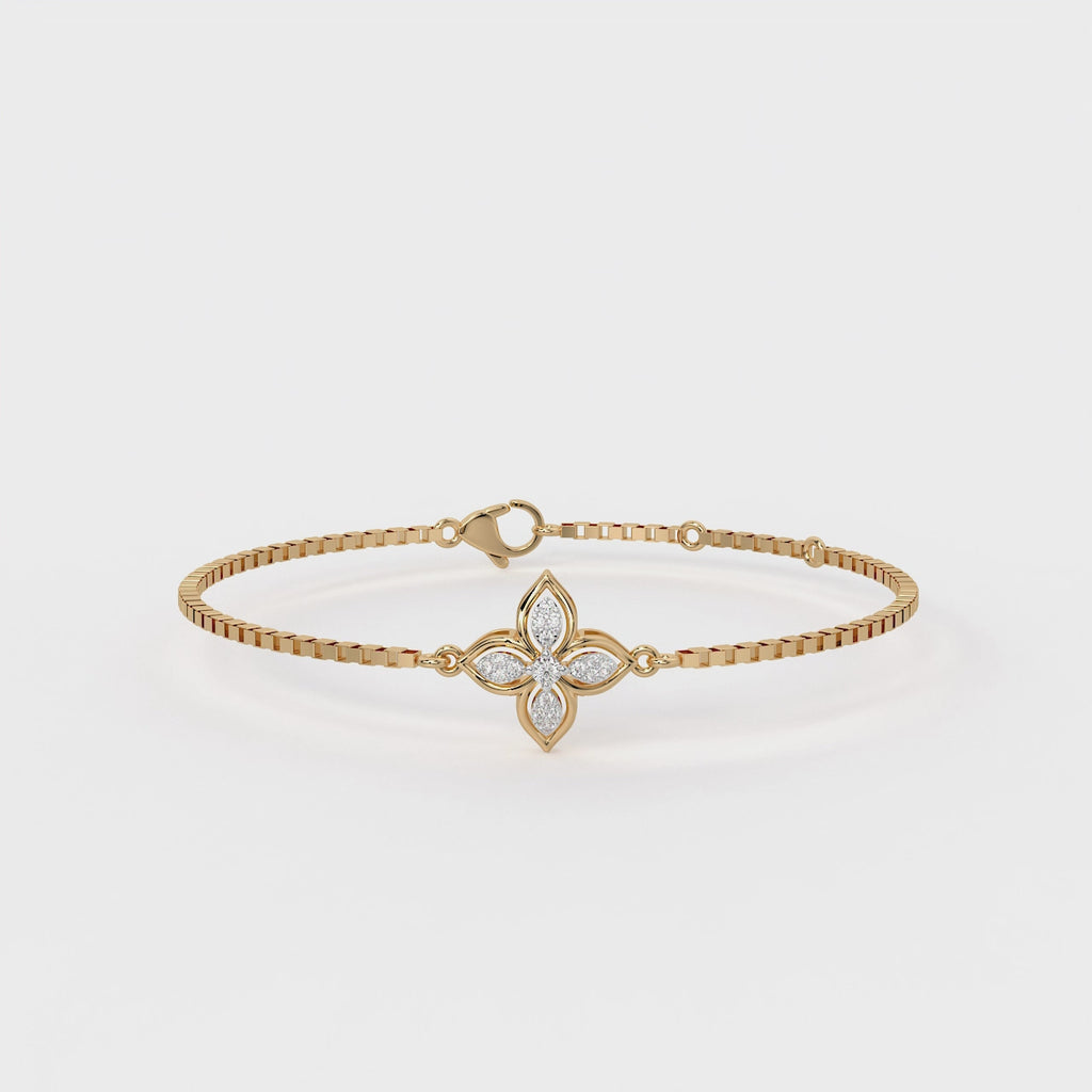 The Flora Prestige Bracelet - Lab Grown Diamonds