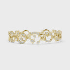 The Royal Filigree Bracelet - Lab Grown Diamonds