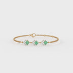 The Verde Shine Bracelet - Lab Grown Diamonds
