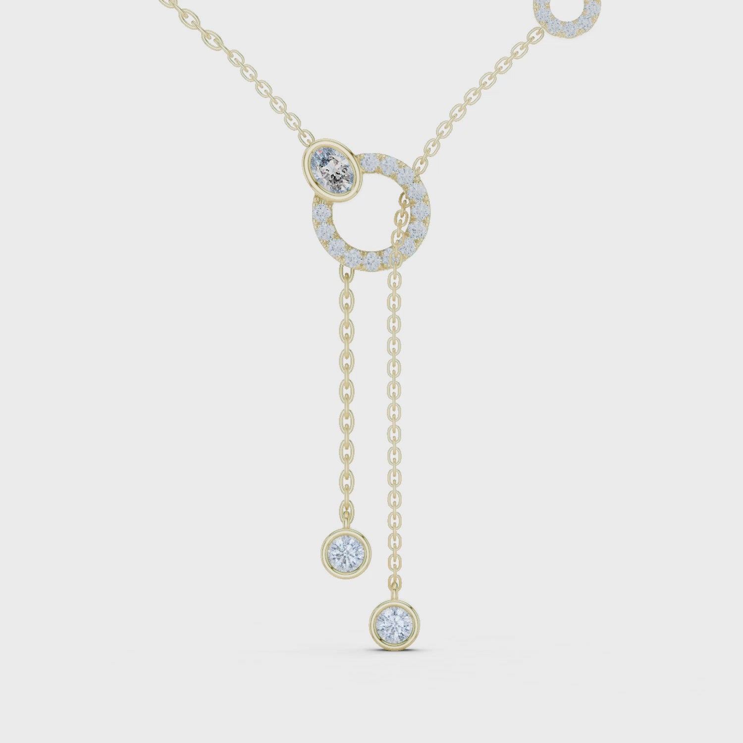 The Kiran Cascade Necklace - Lab Grown Diamonds