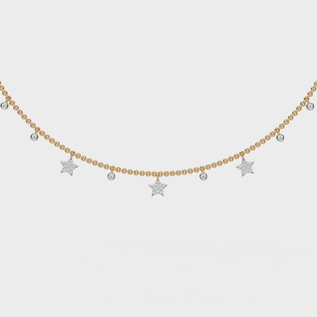The Starlume Drop Neckline - Lab Grown Diamonds