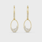 The Zayir Drop Earrings - Lab Grown Diamonds