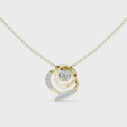 The Gilded Rose Necklace - Lab Grown Diamonds