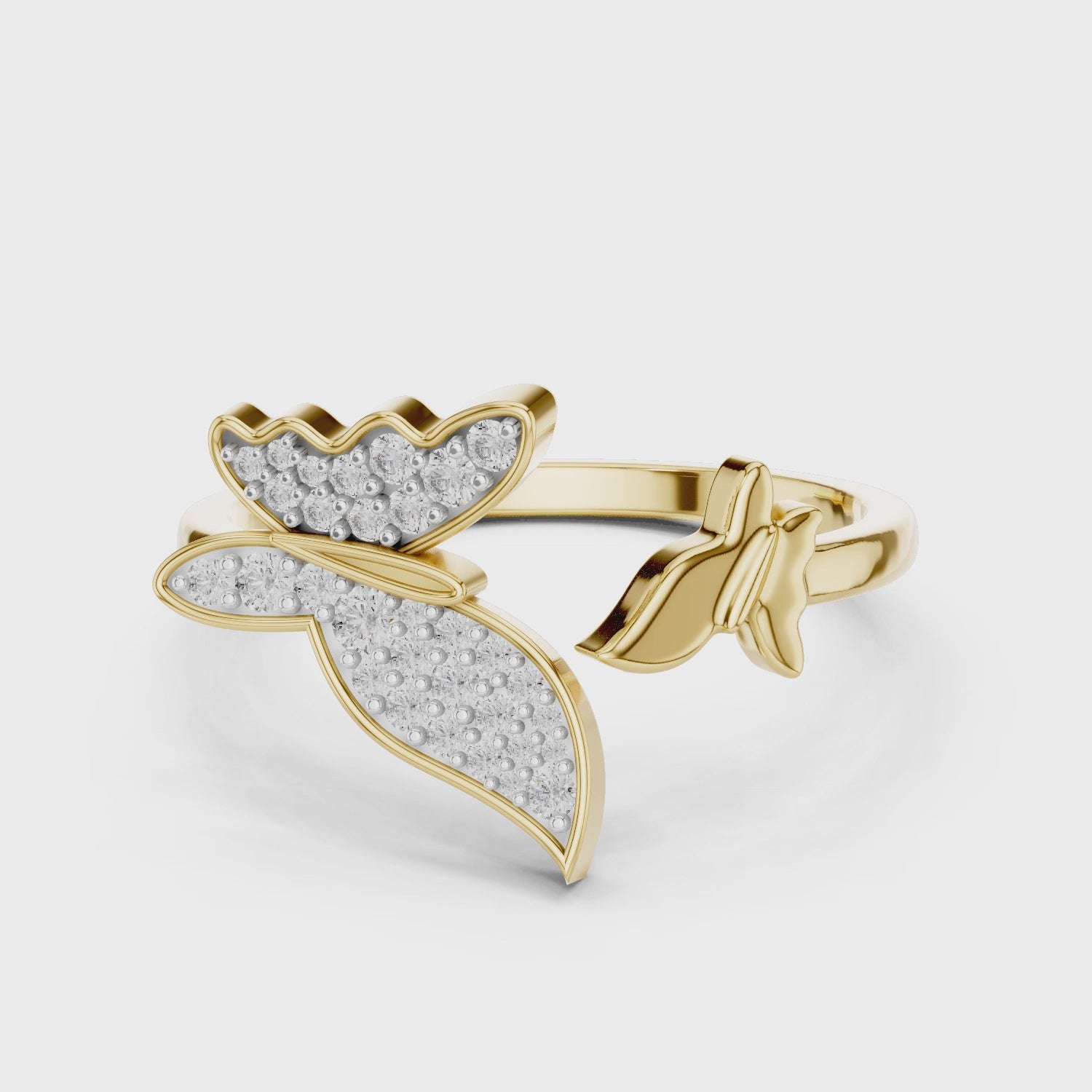 The Marvin Butterfly Ring - Lab Grown Diamonds