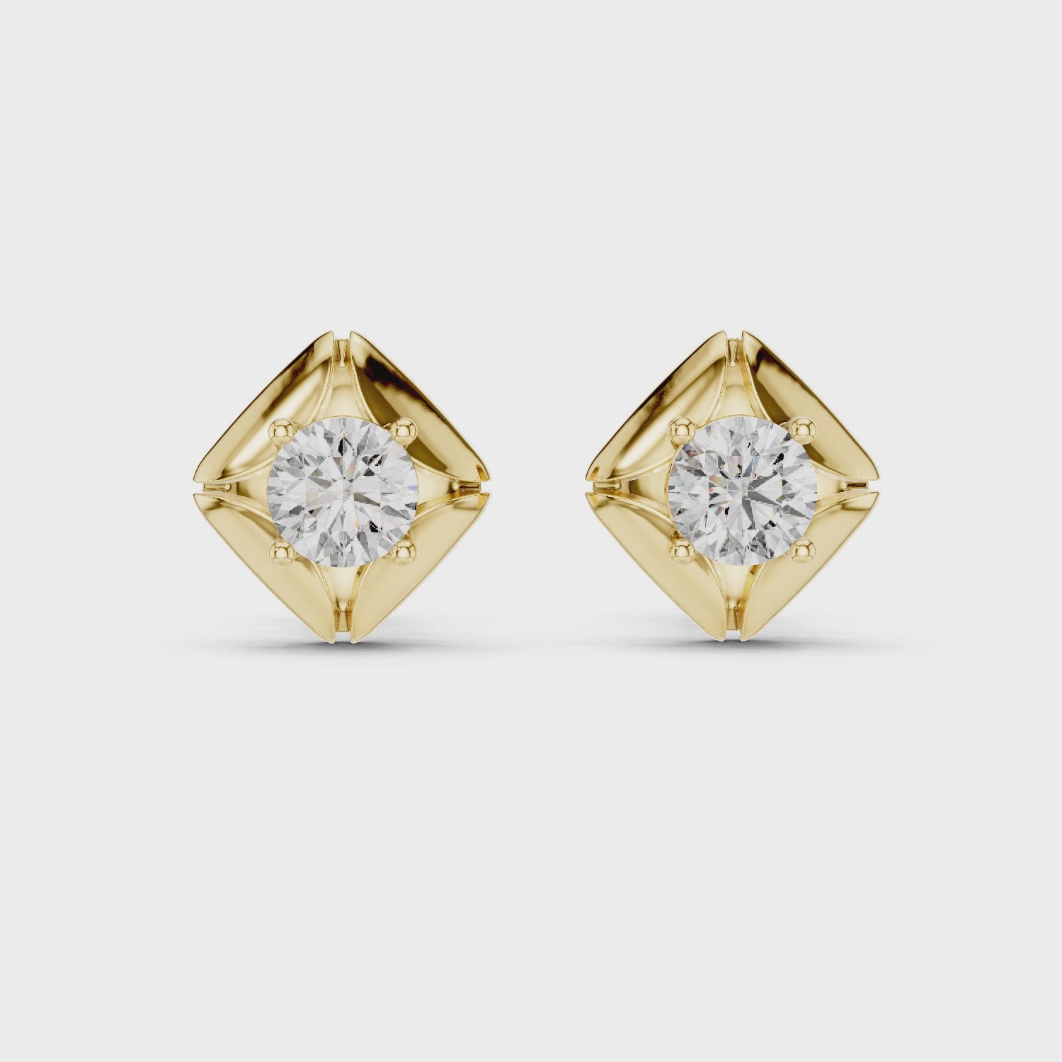 The Laurel Earrings - Lab Grown Diamonds
