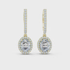 The Éclat Drop Earrings - Lab Grown Diamonds