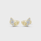 The Pygmy Blue Earrings - Lab Grown Diamonds