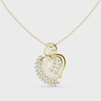 The Artisan Heart Pendant - Lab Grown Diamonds