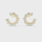 The Ethereal Garland Earrings - Lab Grown Diamonds