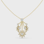 The Dewdrop Meadow Pendant - Lab Grown Diamonds