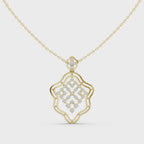The Modern Charm Pendant - Lab Grown Diamonds