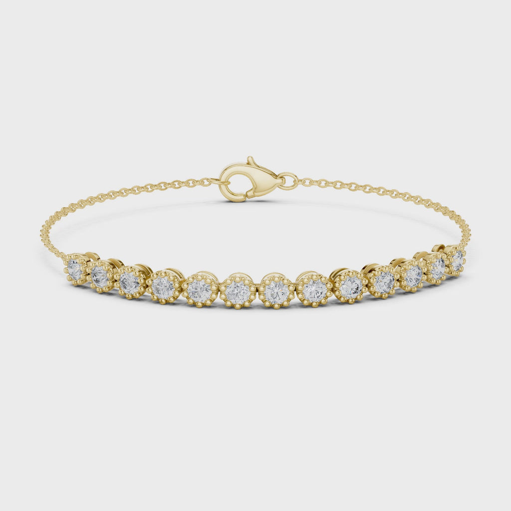 The Elara Majesty Bracelet - Lab Grown Diamonds