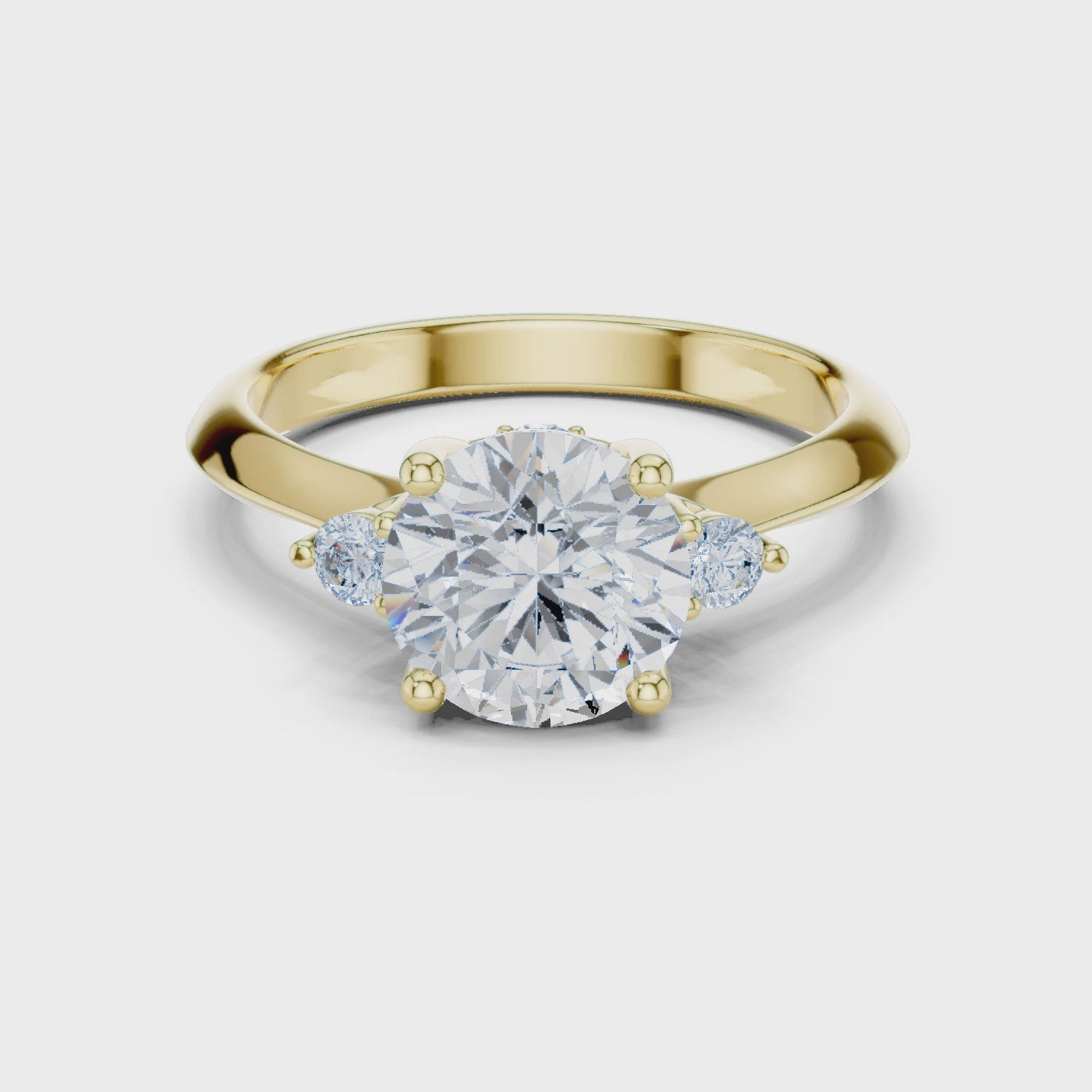 The Elysian Brilliant Ring - Lab Grown Diamonds