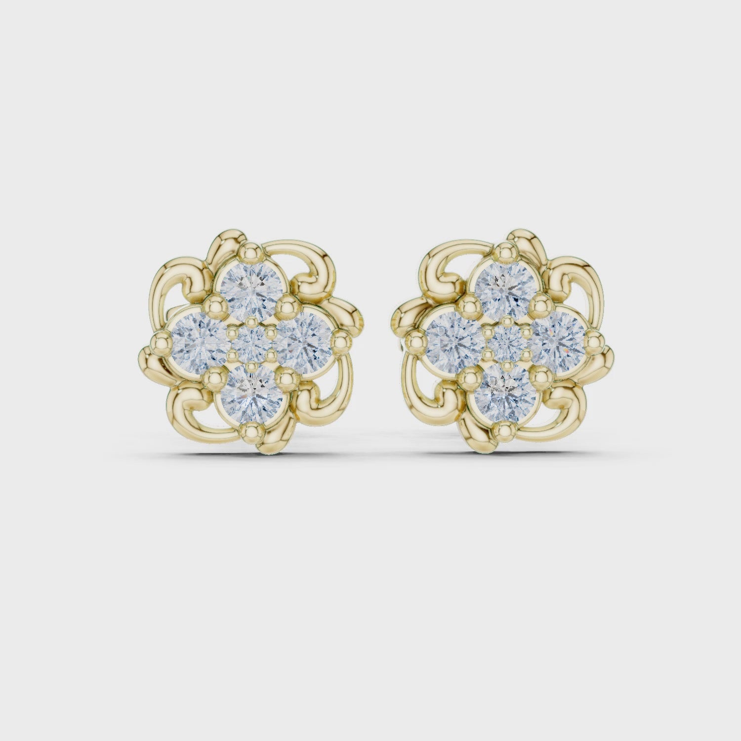 The Ciclone Earrings - Lab Grown Diamonds