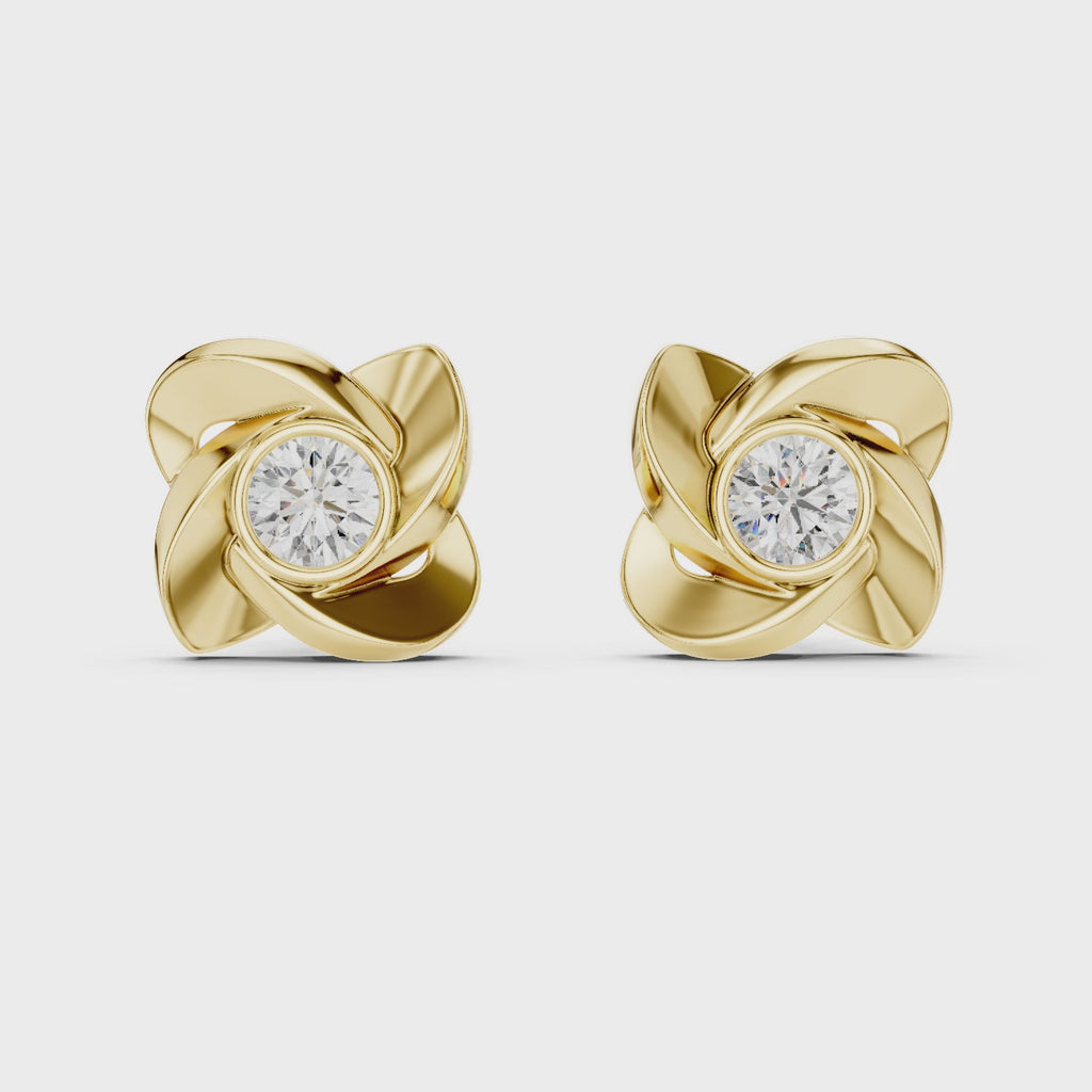 The Rhea Earrings - Lab Grown Diamonds