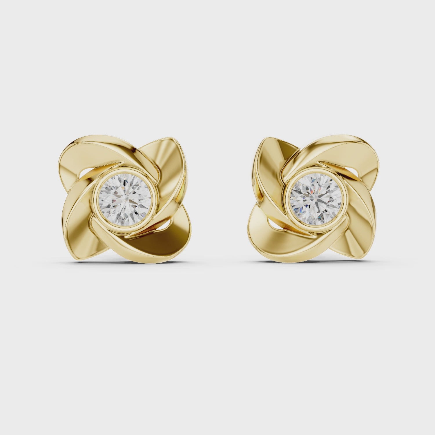 The Rhea Earrings - Lab Grown Diamonds