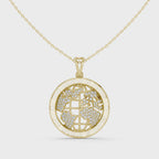 The Monde d'Or Pendant - Lab Grown Diamonds