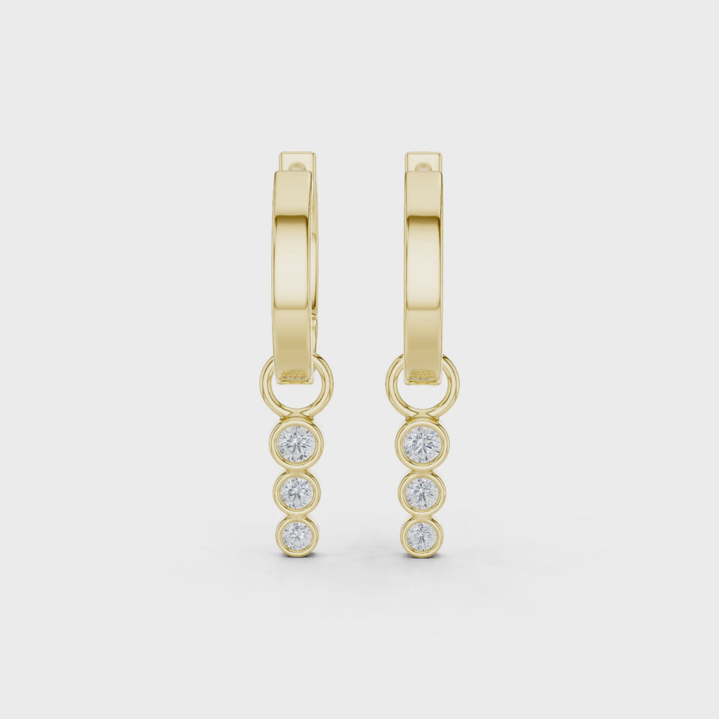 The Ophelia Earrings - Lab Grown Diamonds
