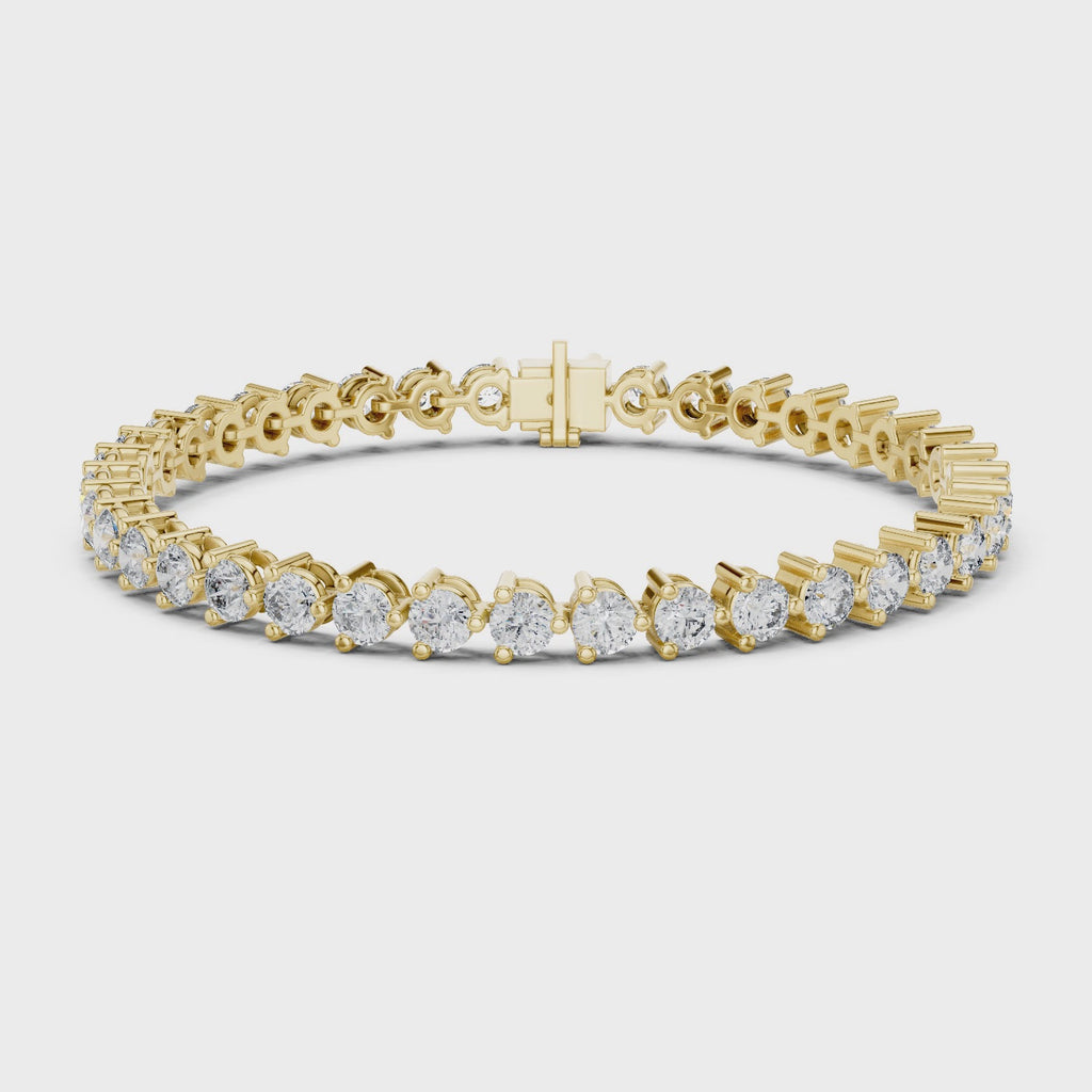The Elara Noir Bracelet - Lab Grown Diamonds