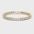 The Elara Noir Bracelet - Lab Grown Diamonds