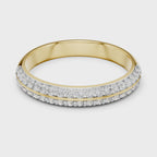 The Dual Eternity Band Ring - Lab Grown Diamonds