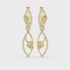 The Ananta Flora Earrings - Lab Grown Diamonds