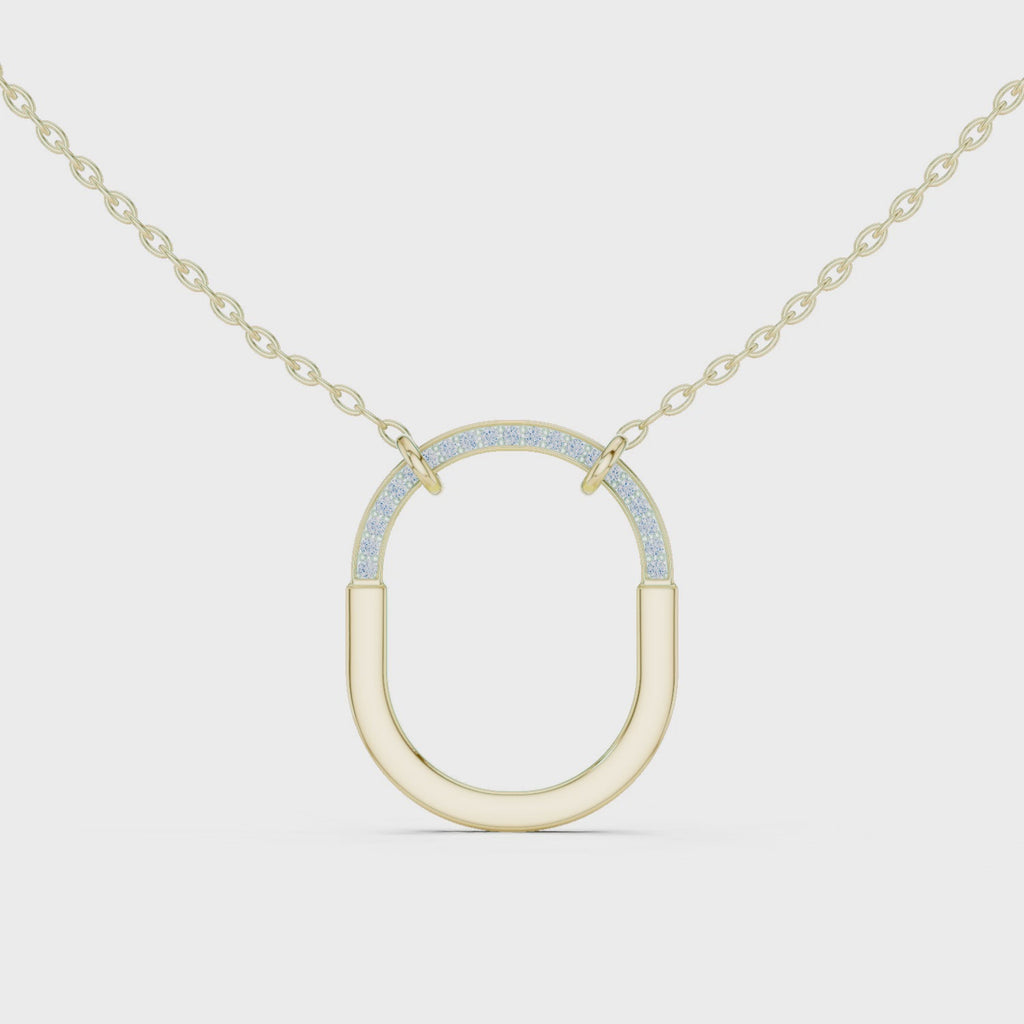 The Serene Drop Necklace - Lab Grown Diamonds