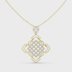 The Grid Radiance Pendant - Lab Grown Diamonds