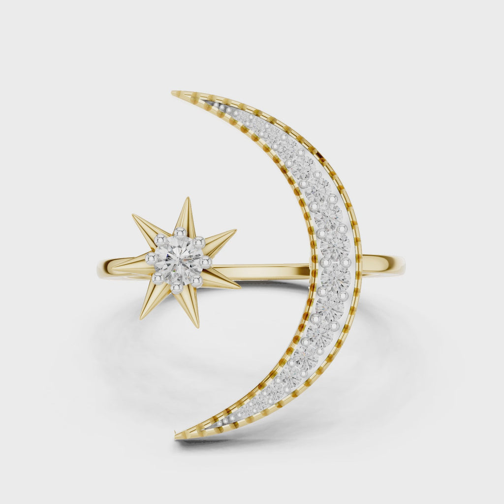 The Luna & Stella Ring - Lab Grown Diamonds