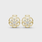 The Aegis Shield Earrings - Lab Grown Diamonds