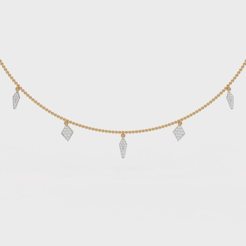 The Shard Glow Neckline - Lab Grown Diamonds