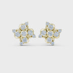 The Helix Bloom Earrings - Lab Grown Diamonds