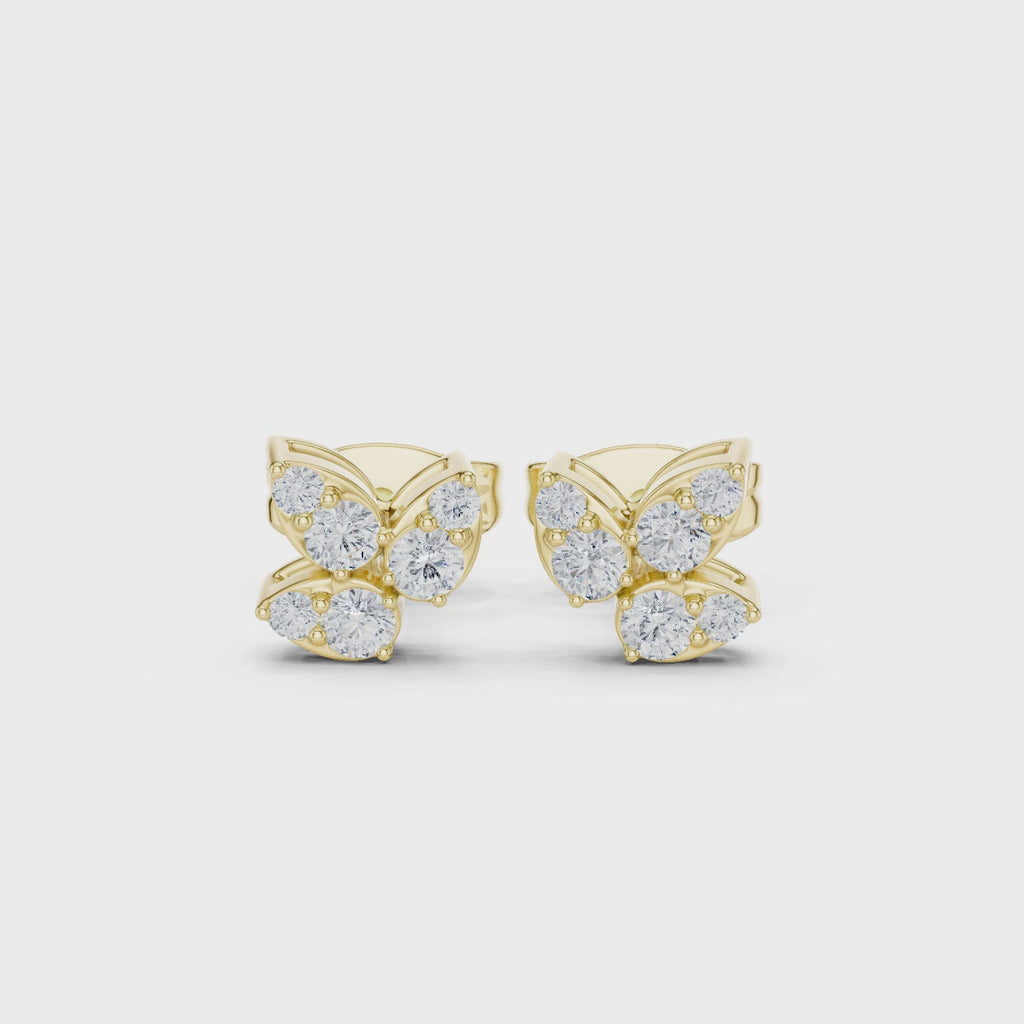 The Oxalis Earrings - Lab Grown Diamonds