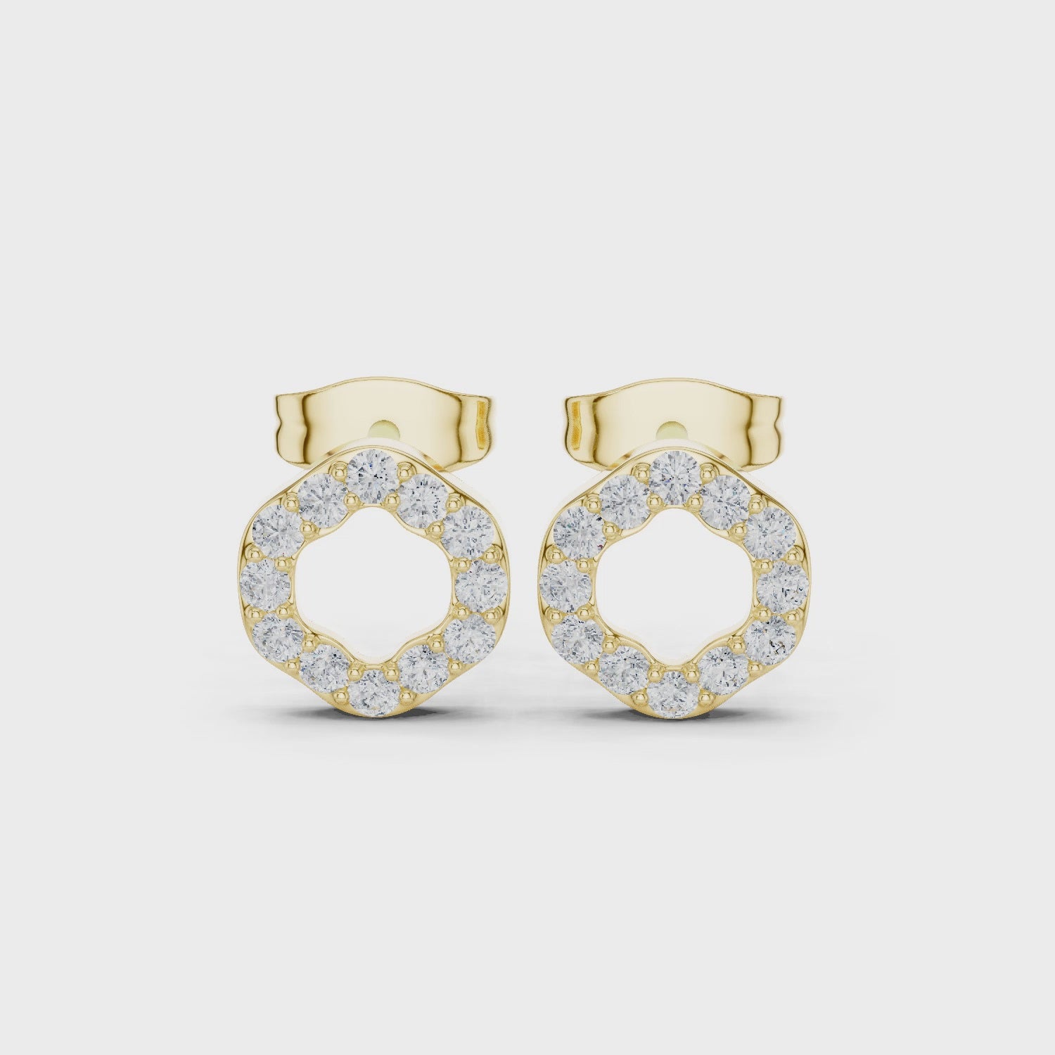 The Maya Earrings - Lab Grown Diamonds