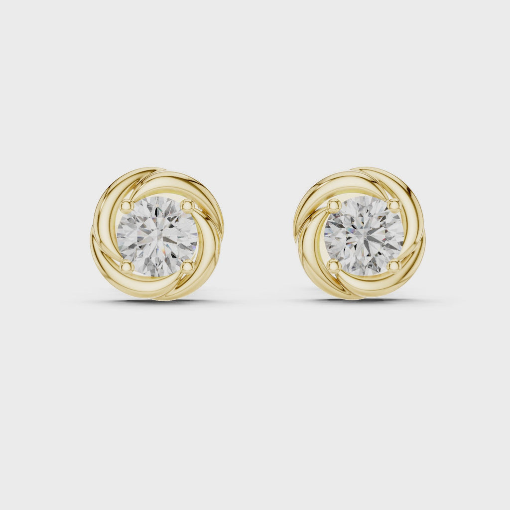 The Christos Earrings - Lab Grown Diamonds