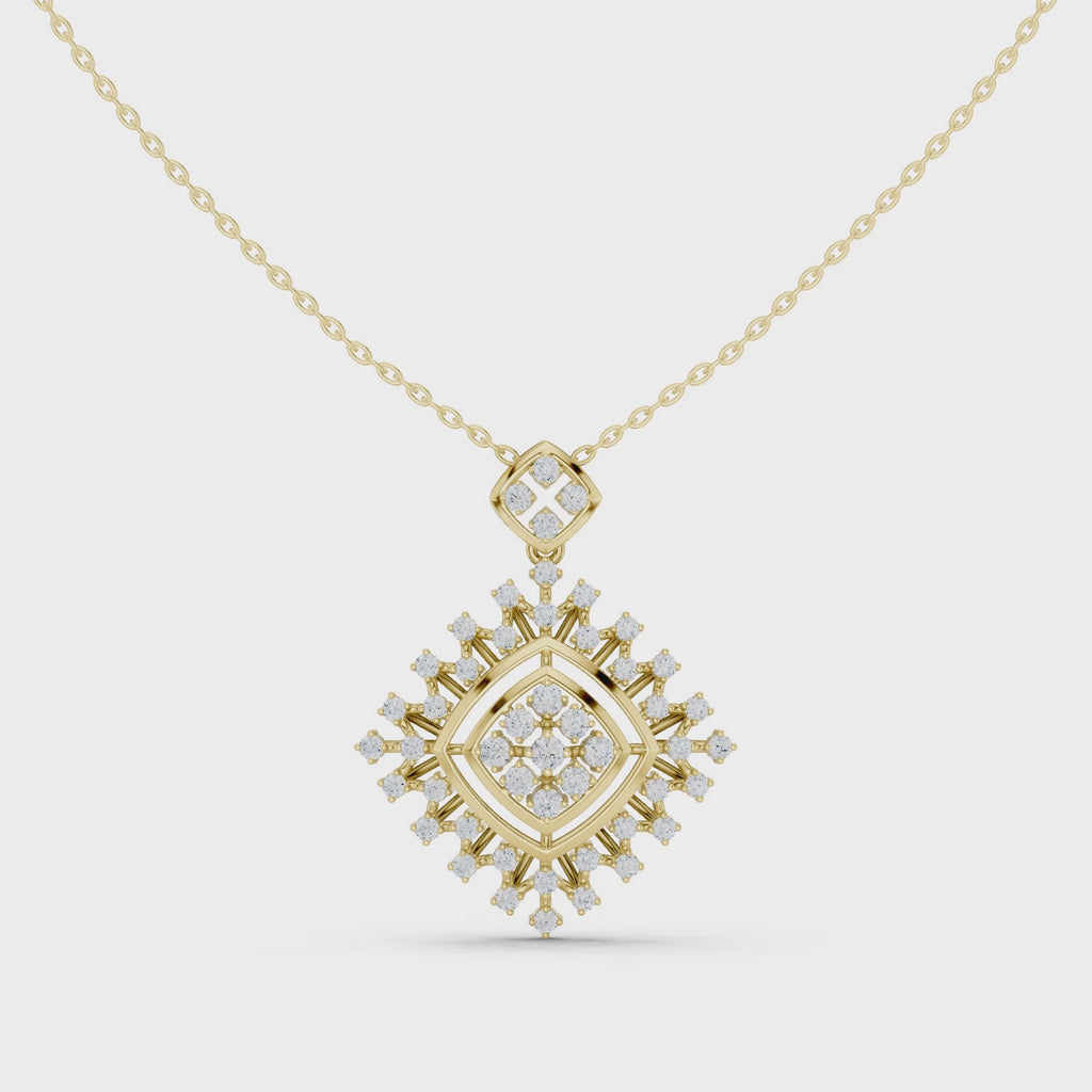 The Nova Pendant - Lab Grown Diamonds