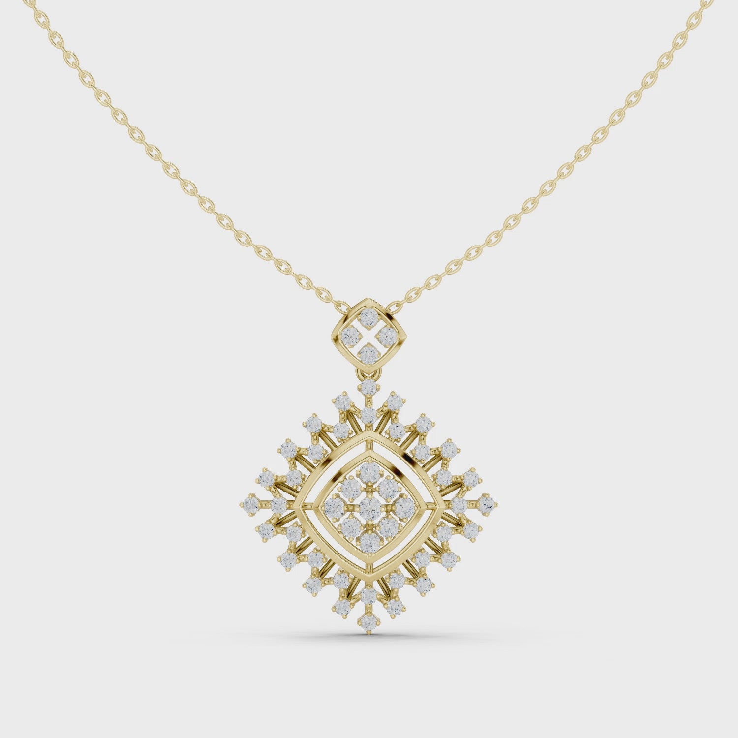 The Nova Pendant - Lab Grown Diamonds